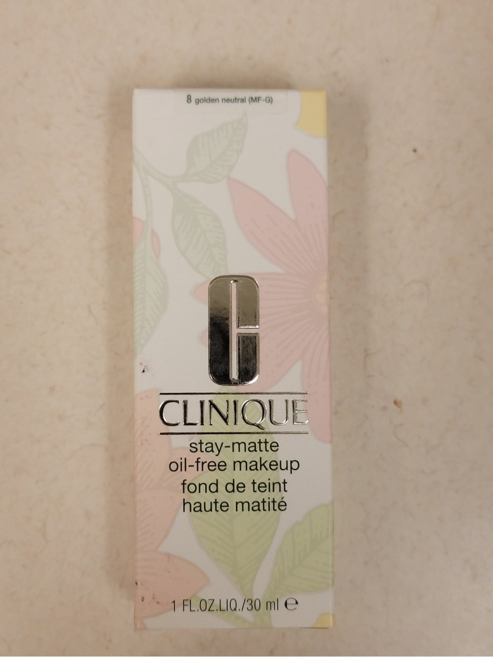 Clinique Stay-Matte Oil-Free Makeup - Golden Neutral (MF-G)